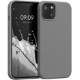 thumbnail image 1 of Étui en Silicone TPU Compatible avec iPhone 13 - Étui de Téléphone Mince avec Finition Douce - Gris Titane, 1 of 8