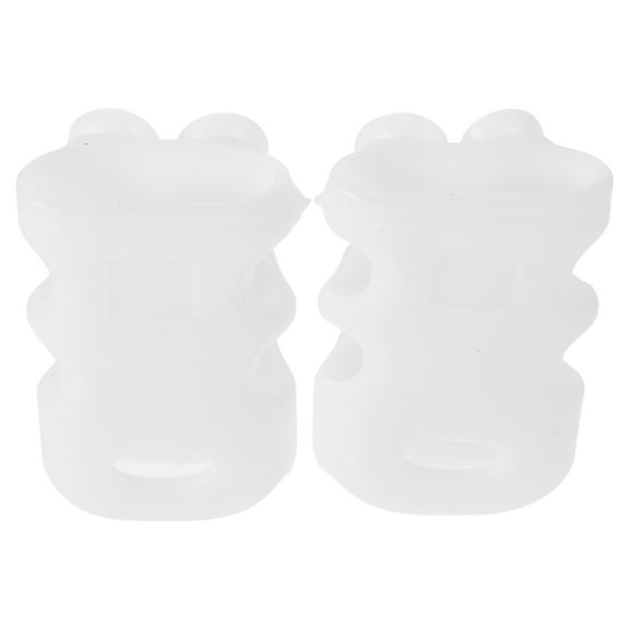 Silicone Shower Head Holder with Strong Suction Cups for Handheld Showers Removable 2 Pieces