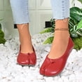 thumbnail image 2 of Ballet Flats Shoes for Women Dressy&nbsp;Dance Class Red Tabi Ballet Slippers, 2 of 8