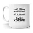 thumbnail image 2 of I'm Driving My 328I XDRIVE Coffee Tea Ceramic Mug Cup Gift, 2 of 3