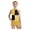 Gold, variant on Kids Girls Sequins Modern Jazz Samba Latin Leotard Halter Tank Tassel Bodysuit Dance Dress Blue 12