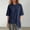 Blackish Green, variant on GZWYHT Women's Crew Neck Elbow Sleeve T Shirts Lace Trim Asymmetric Hem Loose Fit Casual Tunic Tops Soft Breathable Summer Tees White S