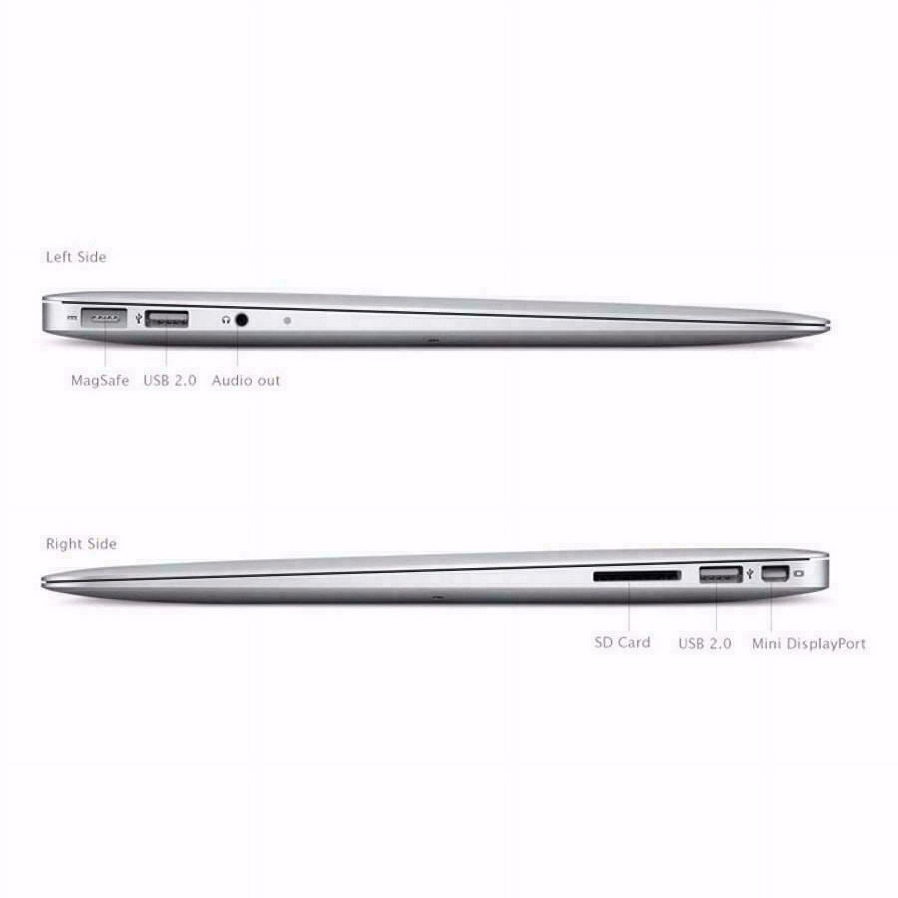 UsedMac-Book Air Laptop 13-inch 1.6GHz Intel Core i5, 4GB RAM, 128GB SSD, Mac OS, MJVE2LL/A