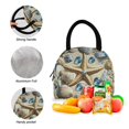 thumbnail image 3 of ALAZA Backpack Set Starfish Conch Elementary School Bags Student BookBag with Lunch Bag, 3 of 6