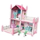 thumbnail image 3 of Kit de completamente amueblado, juego de simulación de bricolaje, juguetes de construcción con luces, juguete artesanal para niño Estilo C, 3 of 10