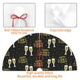 thumbnail image 4 of Picia Happy New Year Print Christmas Tree Skirt , Christmas Tree Skirt Ornaments for Merry Christmas Holiday Party Decorations Indoor Outdoor-30", 4 of 7
