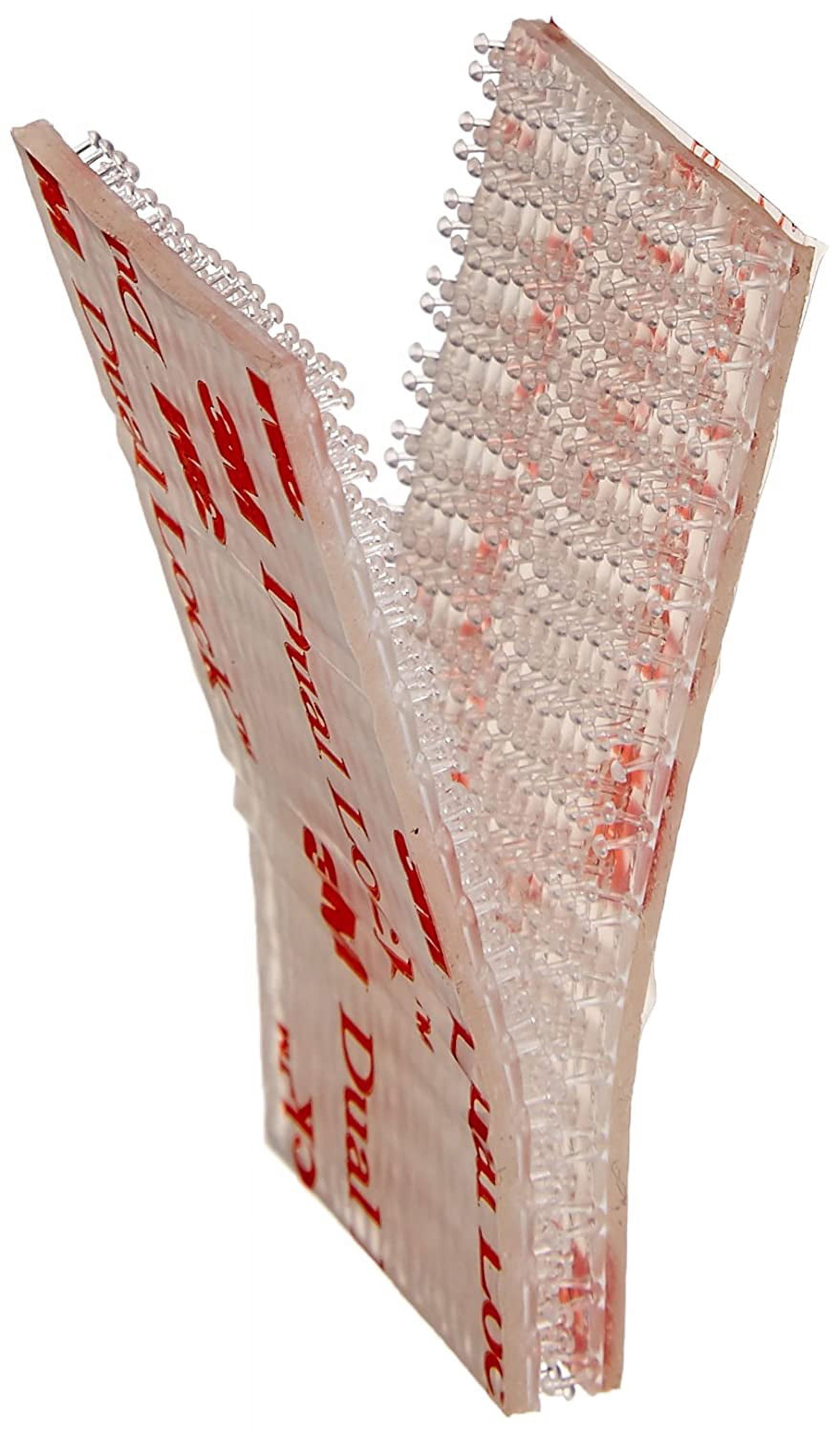 3m Hook-and-Loop Fast, Clear, Strip, PK100 SJ3560