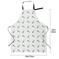 thumbnail image 5 of Bingfone Party Shark Cute Apron Gifts For Men, Women Professional Grade Chef Apron for Kitchen,BBQ & Grill, 5 of 8