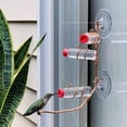thumbnail image 1 of Alimentador de colibrí colgante de ventana moderno con ventosa para alimentación de pájaros de jardín al aire libre ZefeiWu 8390613051738, 1 of 1