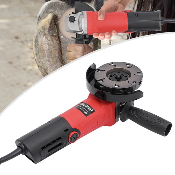 Electric Animal Hoof Trimmer, Electric Hoof Cutter, Livestock Sheep Cattles Horses Trimming Machine, Cattle Hoof Trimmer with 7 Blades