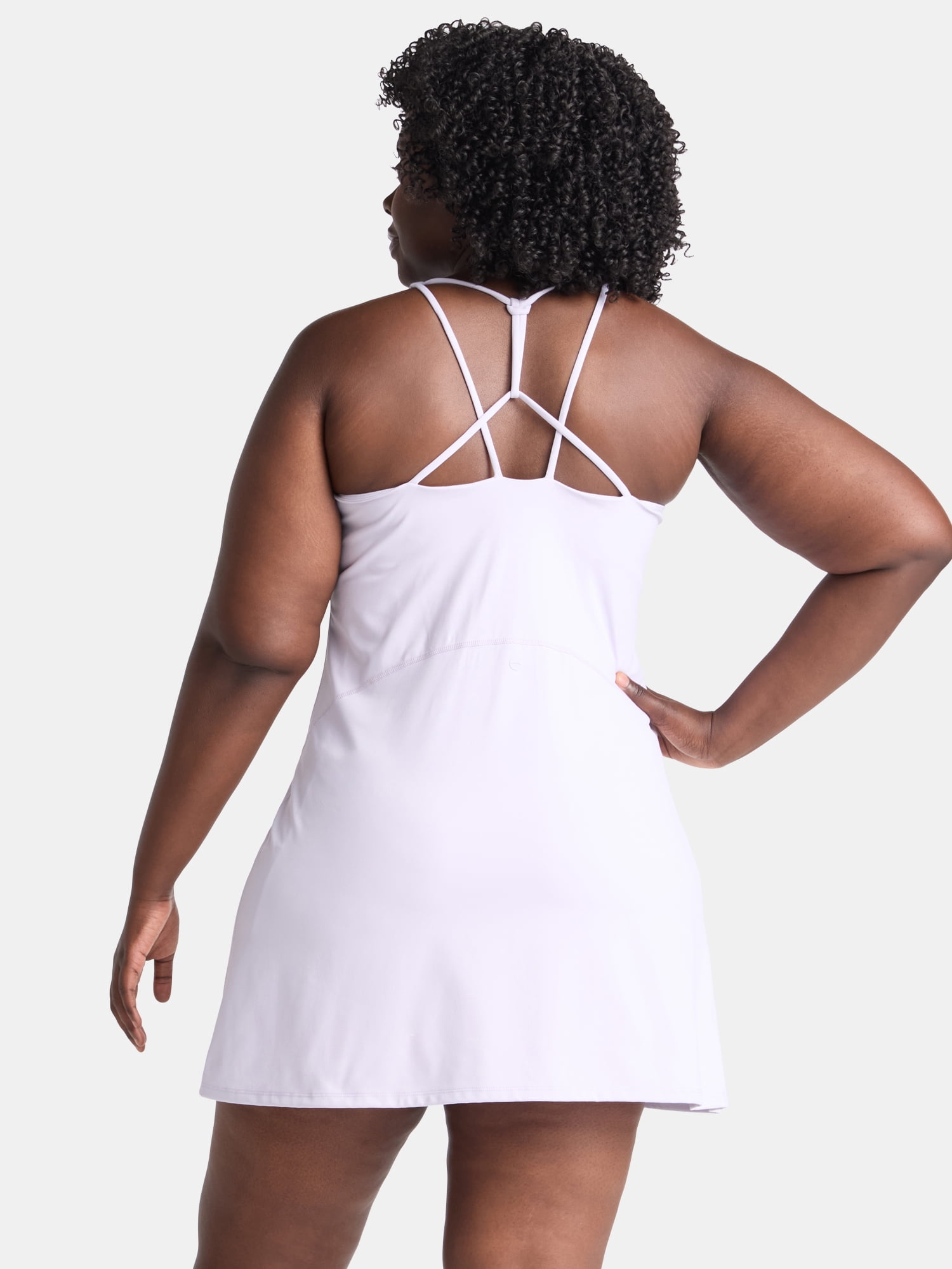 Avia Women's and Women's Plus Strappy Knot Active Dress, Sizes XS-4X