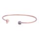 thumbnail image 2 of Pulsera Mujer Inicial Letra LuckyLy, Acero Inoxidable y Zirconia Cúbica, Modelo Sonia rosa UNITALLA, 2 of 8