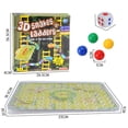 thumbnail image 7 of 3D Snakes and Ladders Board Game, Traditional Maze Family Game Night Adventure with 3D Figures for Adult and Family, 7 of 7
