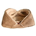 thumbnail image 2 of SPRING PARK Cat Beds for Indoor Multifunctional Foldable Cats Dog Crate Blanket Calming Dog Bed Corduroy Lint Cat Bed Warming Pet Bed for Small Medium Dogs and Cats, 2 of 8