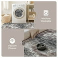 thumbnail image 7 of KUETH 5'x7' Area Rugs for Living Room, Non Slip Machine Washable Vintage Indoor Rug, Low Pile Print Rug for Bedroom Dining Room Home Office, 7 of 7