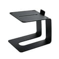 thumbnail image 4 of Soporte de altavoz para ordenador de mesa, estante en forma de C con almohadillas de absorción de vibración, resistente, inclinado hacia arriba 5 Hugo Soporte de escritorio, 4 of 10