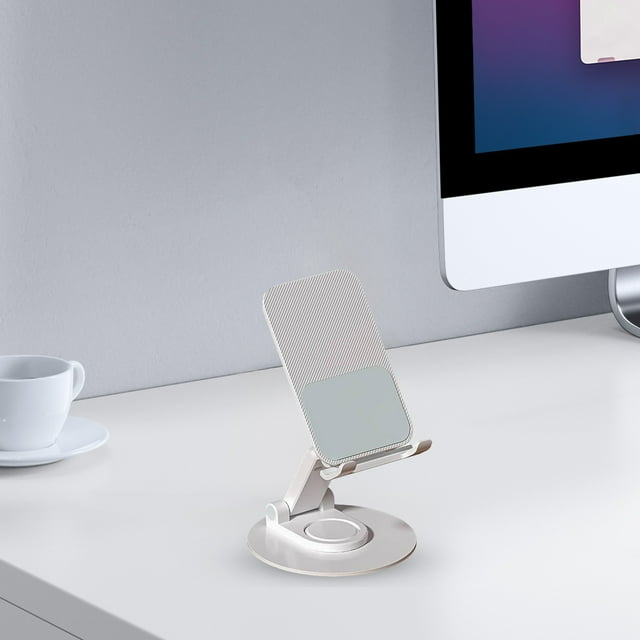 Chmadoxn New Rotating Aluminum Alloy Phone Stand Desktop Tablet Live Mobile Phone Stand Online Lesson Multi Functional Folding Stand Mobile phone holder
