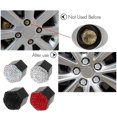 thumbnail image 4 of MoreChioce 20pcs Diamond Screw Cap Bling Wheel Hub Decorative Cover Bling Diamonds Lug Nut Covers Set Car Wheel Accessories Red, 4 of 10