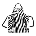 thumbnail image 1 of EREHome Zebra Adjustable Bib Kitchen Apron with Pockets for Women Men, 1 of 2