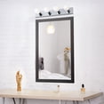 thumbnail image 5 of Design House 500892 4-Light Vanity Strip Light Contemporary Dimmable for Bathroom, Bedroom, Makeup Vanity, Polished Chrome, 5 of 8