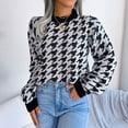 thumbnail image 1 of Pulls pour Femmes Automne/hiver Cardigans Pulls Manteau Tricoté Pull-Over Mode Hiver Manches Longues Col Rond, 1 of 8
