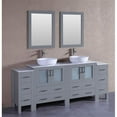 thumbnail image 1 of Mercury Import Group AGR230BWLCM2S 84 in. Bosconi Double Vanity Set - Gray, 1 of 1