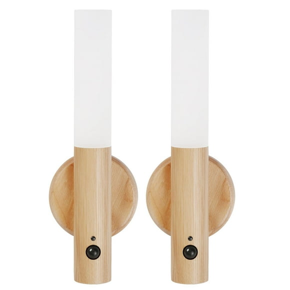 Lámparas de Pared con Sensor de Movimiento LED LANDGOO Recargables 2 unidades
