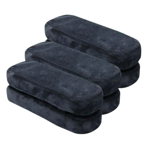 3x 2x de reposabrazos de silla suave Apoyabrazos Silla de escritorio Codo Almohadillas Almohadillas