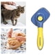 thumbnail image 5 of Cepillos para mascotas Perro Gato giratorio de Autolimpiador Herramientas de Desprendimiento Dematización Aseo Deshedding - amarillo Salvador Cepillo de derramamiento, 5 of 8