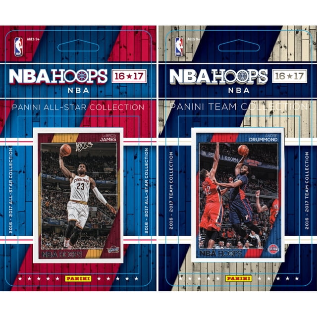 C&I Collectables NBA Detroit Pistons Licensed 2016-17 Hoops Team Set Plus 2016-17 Hoops All-Star Set