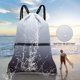 thumbnail image 3 of Mochila con cordón para gimnasio HOLYLUCK para hombre y mujer, 3 of 6