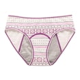 thumbnail image 3 of Teenagers Menstrual Panties Mid Waist Period Underwear for Girls, Leak Proof Full Hip Coverage Cotton Panties, Protective Sanitary Briefs for Heavy Flow, Breathable Seamless Postpartum Knickers, 3 of 4