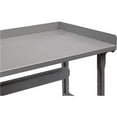 thumbnail image 1 of Tennsco 23295 60 x 30 inch Workbench Side & Backstop Rail, Medium Gray - Model SB-3060, 1 of 1