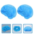 thumbnail image 4 of 100 redes desechables para el cabello para trabajadores de servicios de alimentos con redes elásticas no tejidas y redes para el cabello desechables de salón para un uso conveniente, 4 of 6