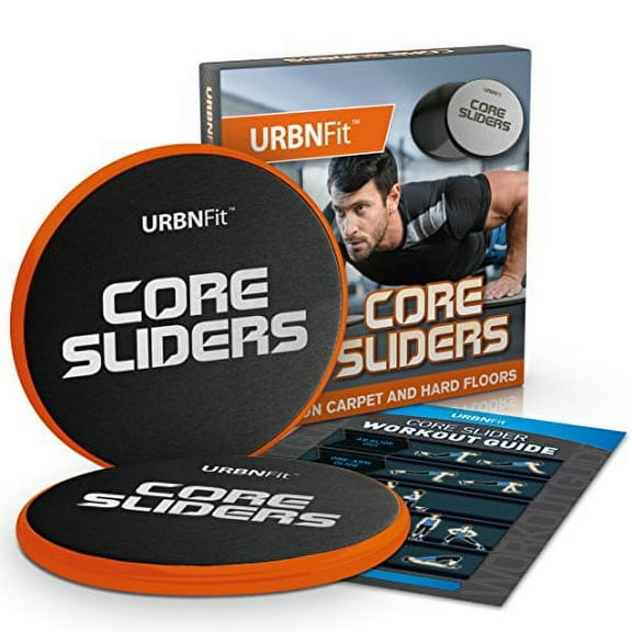 URBNFit Core Slider - Ultimate Core Exercise Disc That Strengthen And Tones Your Whole Body (Orange)