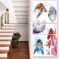 thumbnail image 1 of Amazing undersea Life Collage - Contemporary Animal Art Canvas, 1 of 3