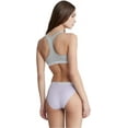 thumbnail image 3 of Calvin Klein Carousel 3-Pack Bikini Black/White/Pastel Lilac LG Women's 12-14, 3 of 4