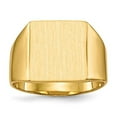 thumbnail image 6 of 14K Yellow Gold Men's Signet Ring Size 8.5, 6 of 6