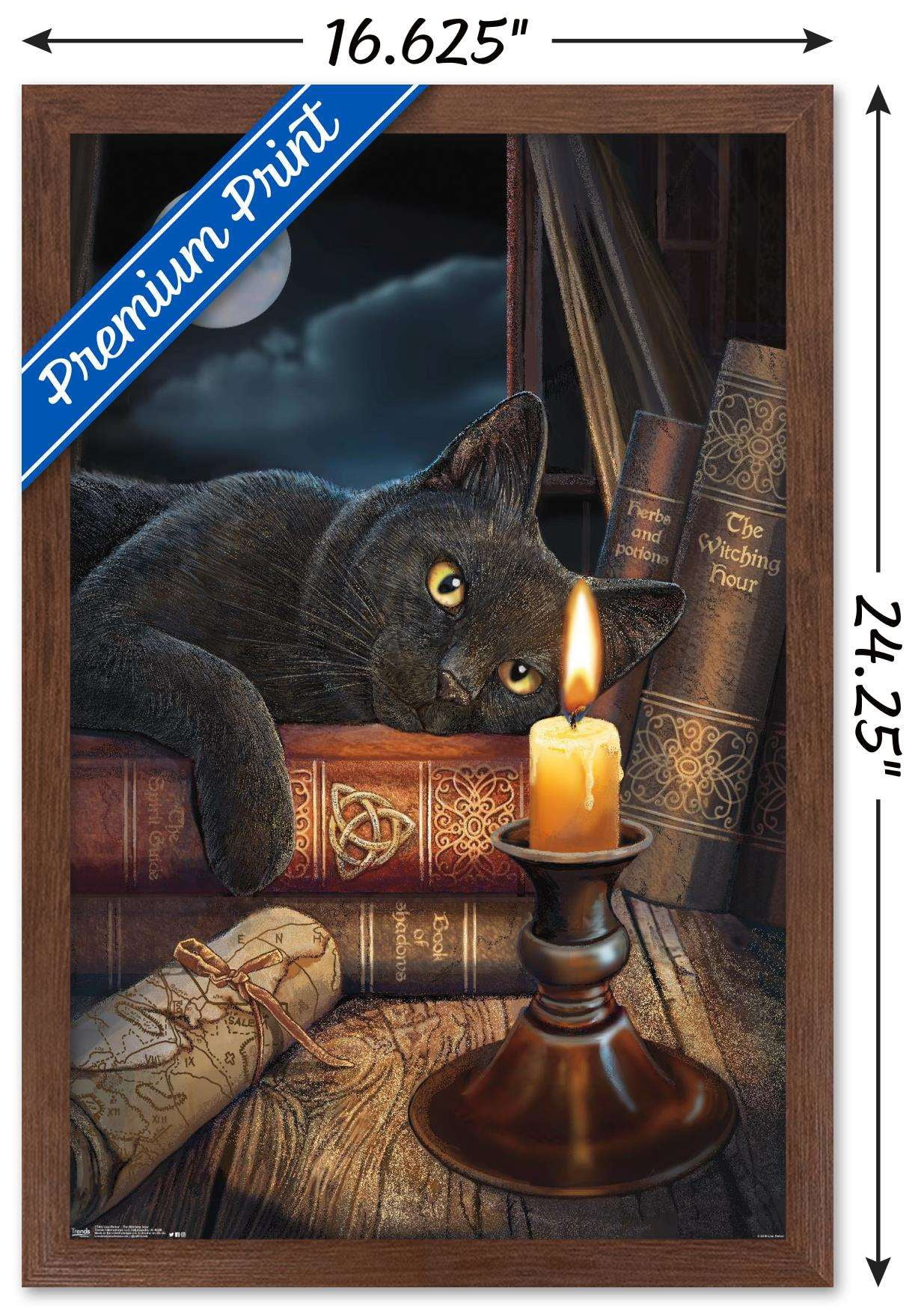 Lisa Parker - The Witching Hour Wall Poster, 14.725" x 22.375", Framed