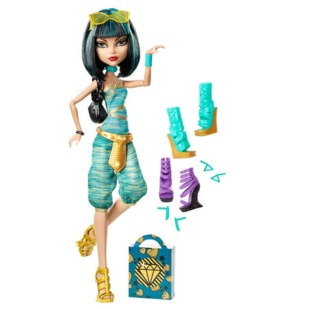Cleo De Nile Doll & Shoe Collection, Like any fashionable ghoul, the students of Monster High love their shoes! By Monster (Monster High Best Of The Ghouls Collection)