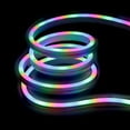 thumbnail image 2 of Monster 6.5 ft Neon Color Flow LED Multi-Color Light Strip, Indoor, USB Plug-in and Remote, 2 of 7