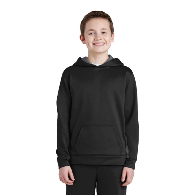 SportWick Fleece Colorblock Hooded Pullover