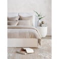 thumbnail image 4 of Pemberly Row Couette Grand Moderne Transitionnelle en Coton et Lin Naturelle, 4 of 6