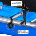 thumbnail image 6 of Kangaroo Hoppers 12FT Trampoline Safety Pad Replacement, Waterproof Surround Spring Foam Cover for Round FrameBlue, 6 of 8