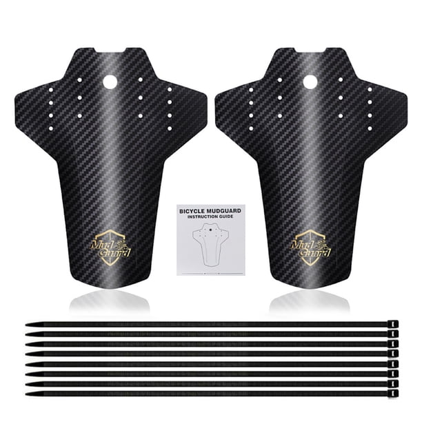 Soidarity Guardabarros de plástico para bicicleta de montaña, 2 uds., guardabarros para bicicleta de carretera, Dirtboard, piezas extraíbles para Type3 NO3 Soidarity OD001154-03B