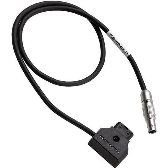 P-TAP to 4-Pin Lemo Power Cable, Black