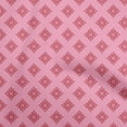 thumbnail image 1 of oneOone Cotton Poplin Pink Fabric Geometric Diy Clothing Quilting Fabric Print Fabric By Yard 56 Inch Wide, 1 of 4
