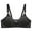 Black, variant on Womens Lace Embroidery Bras Push up Bralettes Front-Close No Underwire Breathable Lightly Padded Wirefree Red 38