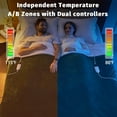 thumbnail image 5 of Heated Electric Blanket Queen Size - 84" x 90" Heating Blanket with Dual Control, 10 Heating Levels & 8 Hours Auto Off, Soft Warm Flannel Blanket, Christmas Birthday Gifts for Senior Grandma, 5 of 7