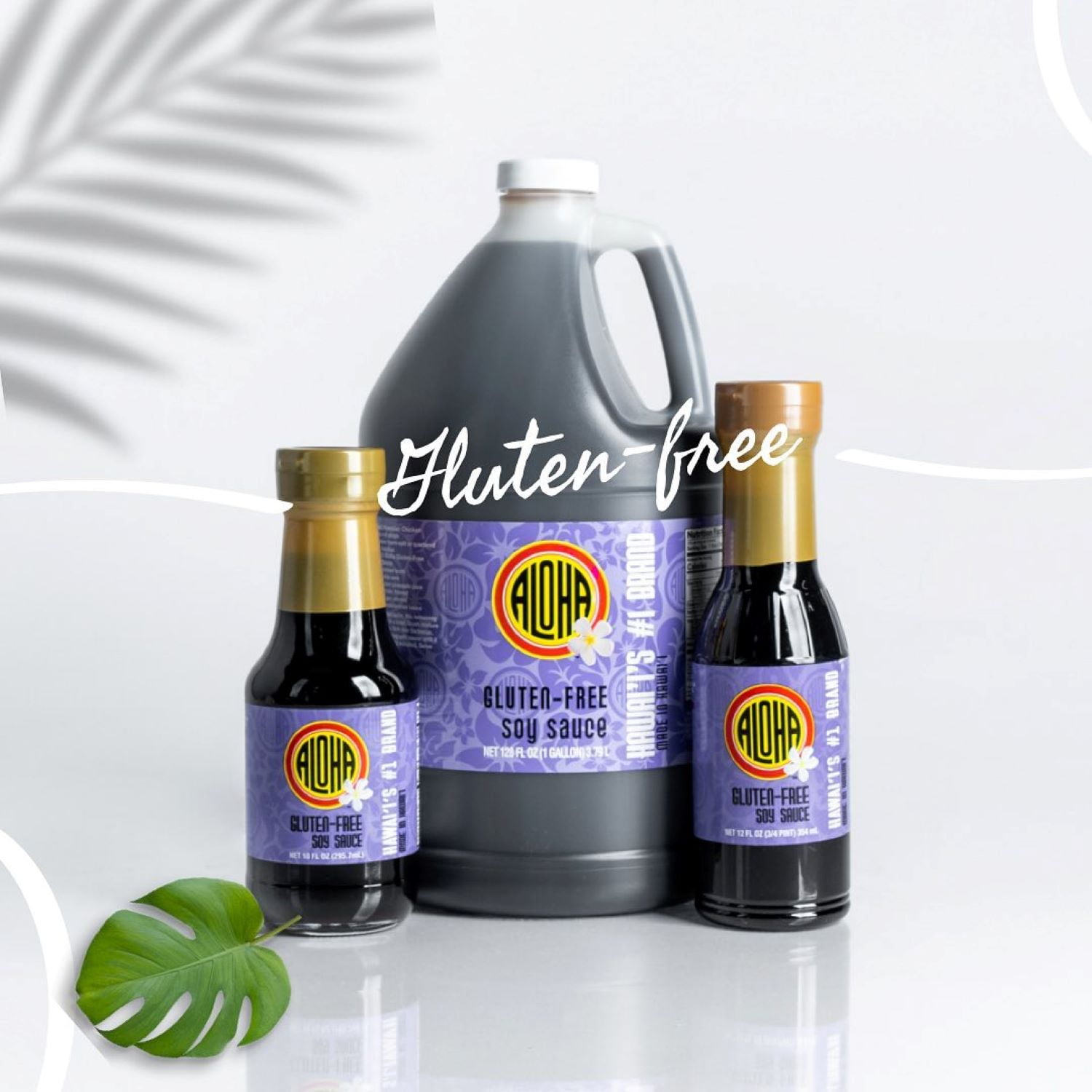 Aloha Shoyu Gluten-Free Soy Sauce, 10 oz